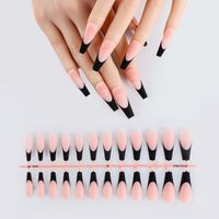 Sweet Color Block Abs Nail Patches sku image 35