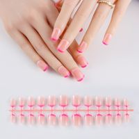 Sweet Color Block Abs Nail Patches sku image 10
