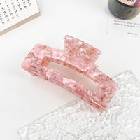 Fashion Marble Acetic Acid Sheets Hollow Out Hair Claws 1 Piece sku image 9