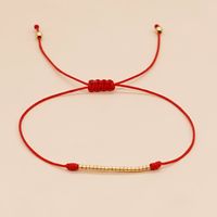 Style Ethnique Œil Verre Perlé Tresser Femmes Bracelets sku image 1