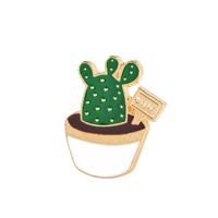 Casual Cactus Flower Alloy Enamel Metal Unisex Brooches sku image 8