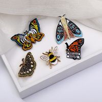 Retro Butterfly Alloy Enamel Unisex Brooches main image 1