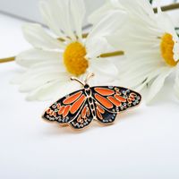 Retro Butterfly Alloy Enamel Unisex Brooches main image 3