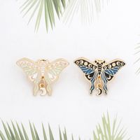 Retro Butterfly Alloy Enamel Unisex Brooches main image 2