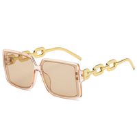 Simple Style Solid Color Ac Uv400 Square Full Frame Women's Sunglasses sku image 4