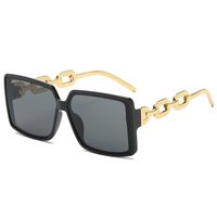 Simple Style Solid Color Ac Uv400 Square Full Frame Women's Sunglasses sku image 5