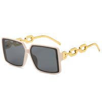 Simple Style Solid Color Ac Uv400 Square Full Frame Women's Sunglasses main image 3