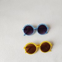 Vacances Fleur Pc Cadre Rond Plein Cadre Enfants Lunettes De Soleil main image 3