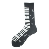 Men's Casual Animal Vegetable Notes Cotton Ankle Socks A Pair sku image 7
