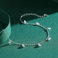 Glam Artistic Round Sterling Silver Plating Rhodium Plated Bracelets main image 3