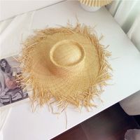 Women's Simple Style Bow Knot Flat Eaves Sun Hat sku image 1