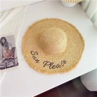 Women's Simple Style Bow Knot Flat Eaves Sun Hat sku image 7