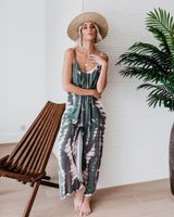 Women's Daily Fashion Color Block Full Length Printing Jumpsuits main image 7