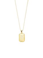 Simple Style Square Sterling Silver Plating Gold Plated Pendant Necklace main image 3