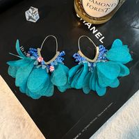 Retro V Shape Alloy Women's Earrings sku image 7