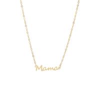 Wholesale Jewelry Casual Simple Style Letter Alloy Necklace main image 3
