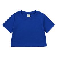 Simple Style Solid Color Polyester Girls Clothing Sets main image 3