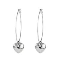 Simple Style Heart Shape Metal Plating Women's Drop Earrings main image 5