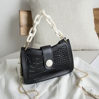 Women's All Seasons Pu Leather Classic Style Handbag sku image 4