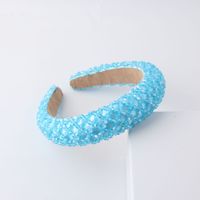 New Fashion Temperament Mesh Crystal Multicolor Personality Star With The Same Hair Hoop Prom Hair Hoop sku image 3