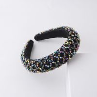 New Fashion Temperament Mesh Crystal Multicolor Personality Star With The Same Hair Hoop Prom Hair Hoop sku image 8