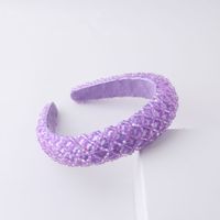 New Fashion Temperament Mesh Crystal Multicolor Personality Star With The Same Hair Hoop Prom Hair Hoop sku image 12