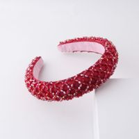 New Fashion Temperament Mesh Crystal Multicolor Personality Star With The Same Hair Hoop Prom Hair Hoop sku image 9