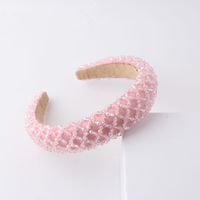 New Fashion Temperament Mesh Crystal Multicolor Personality Star With The Same Hair Hoop Prom Hair Hoop sku image 1