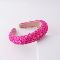 New Fashion Temperament Mesh Crystal Multicolor Personality Star With The Same Hair Hoop Prom Hair Hoop sku image 11