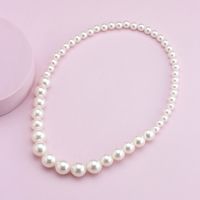 Princess Romantic Solid Color Plastic Wholesale Necklace main image 1