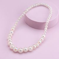 Princess Romantic Solid Color Plastic Wholesale Necklace main image 3