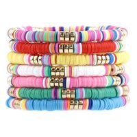 Vacation Multicolor Alloy Soft Clay Wholesale Bracelets main image 1