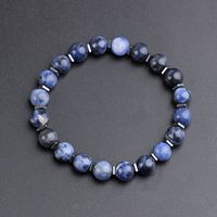 Hip-hop Color Block Stone Men's Bracelets main image 5