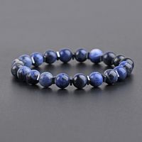 Hip-hop Color Block Stone Men's Bracelets main image 2