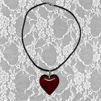 Casual Lady Heart Shape Glass Glass Women's Pendant Necklace main image 5