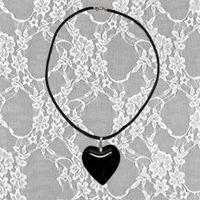 Casual Lady Heart Shape Glass Glass Women's Pendant Necklace main image 2