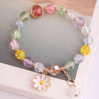 Sweet Petal Alloy Resin Wholesale Bracelets main image 1