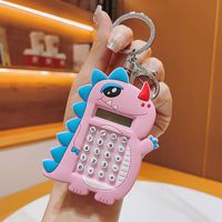 Cartoon Style Dinosaur Alloy Unisex Bag Pendant Keychain sku image 2