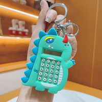 Cartoon Style Dinosaur Alloy Unisex Bag Pendant Keychain sku image 3