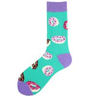 Unisex Cartoon Style Geometric Animal Fruit Cotton Ankle Socks A Pair sku image 6