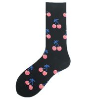 Unisex Cartoon Style Geometric Animal Fruit Cotton Ankle Socks A Pair sku image 3