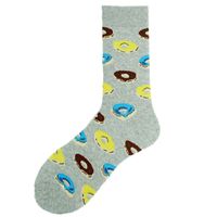 Unisex Cartoon Style Geometric Animal Fruit Cotton Ankle Socks A Pair sku image 15