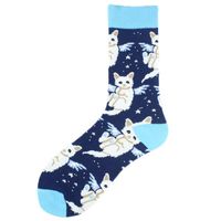 Unisex Cartoon Style Geometric Animal Fruit Cotton Ankle Socks A Pair sku image 25