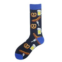 Men's Cartoon Style Animal Cotton Ankle Socks A Pair sku image 6