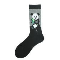 Men's Cartoon Style Animal Cotton Ankle Socks A Pair sku image 12