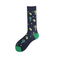 Men's Cartoon Style Animal Cotton Ankle Socks A Pair sku image 7