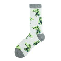 Men's Cartoon Style Animal Cotton Ankle Socks A Pair sku image 21