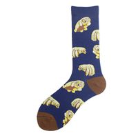 Men's Cartoon Style Animal Cotton Ankle Socks A Pair sku image 19