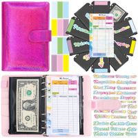 Colorful Macaron A6 Loose-leaf Notebook Budget Financial Planning Account Book sku image 4