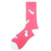Unisex Cartoon Style Geometric Animal Cotton Ankle Socks A Pair sku image 3